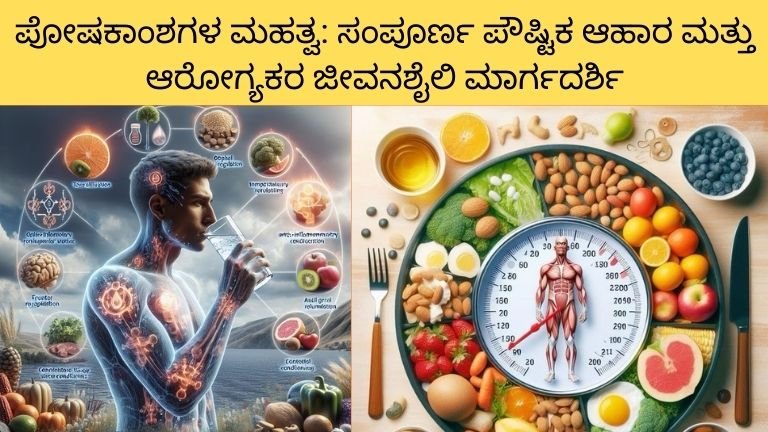 ಪೋಷಕಾಂಶಗಳ ಮಹತ್ವ: ಸಂಪೂರ್ಣ ಪೌಷ್ಟಿಕ ಆಹಾರ ಮತ್ತು ಆರೋಗ್ಯಕರ ಜೀವನಶೈಲಿ ಮಾರ್ಗದರ್ಶಿ