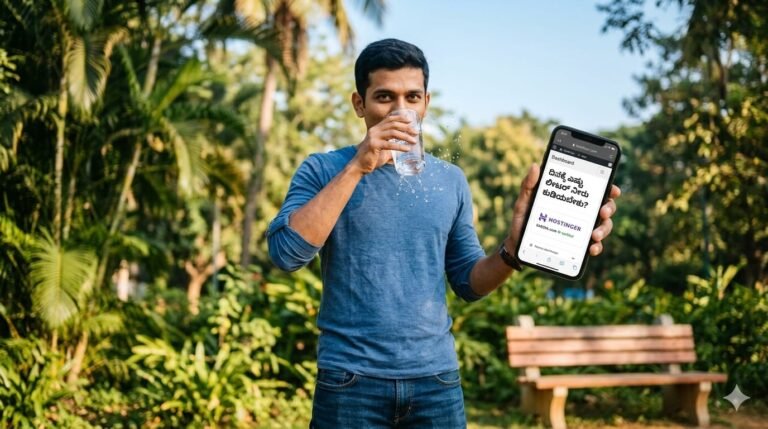 important of drinking water in kannada