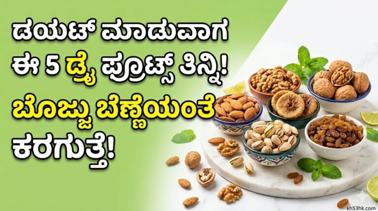 ತೂಕ ಇಳಿಸಲು ಡಯಟ್ ಡ್ರೈ ಫ್ರೂಟ್ಸ್ ಮತ್ತು ಅದರ ಪ್ರಯೋಜನಗಳು - Kannada Health Tips