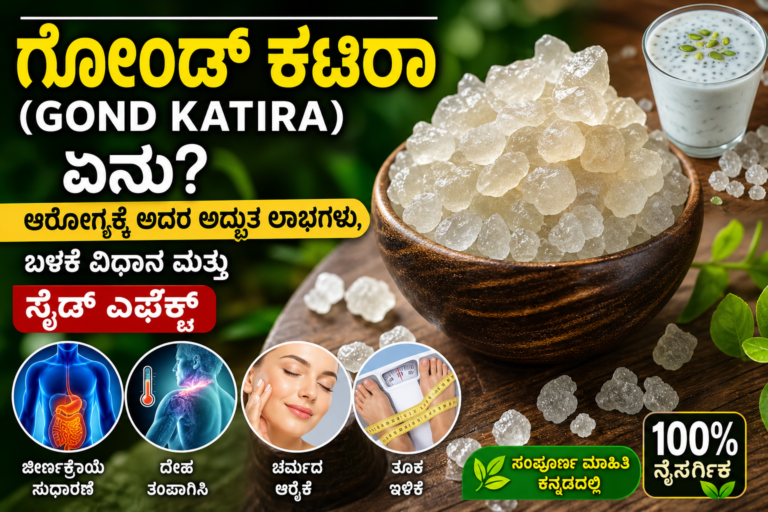 ಗೋಂಡ್ ಕಟಿರಾ (Gond Katira) ಏನು? ಆರೋಗ್ಯಕ್ಕೆ ಅದರ ಅದ್ಭುತ ಲಾಭಗಳು